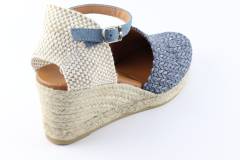 Dames  Band pumps Viguera 2070.Dakar Jeans. Direct leverbaar uit de webshop van Reese Schoenmode.