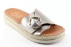 Dames  Slippers Viguera 1970.Elista Fumo. Direct leverbaar uit de webshop van Reese Schoenmode.