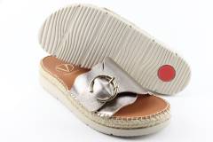 Dames  Slippers Viguera 1970.Elista Fumo. Direct leverbaar uit de webshop van Reese Schoenmode.