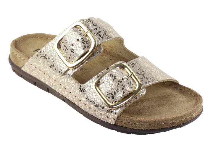 Dames  Slippers Rohde 5857.14. Direct leverbaar uit de webshop van Reese Schoenmode.