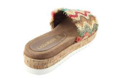 Dames  Slippers Lazamani 75300.Taupe. Direct leverbaar uit de webshop van Reese Schoenmode.