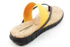 Dames  Slippers Rapisardi LILLI.56-OCHRE. Direct leverbaar uit de webshop van Reese Schoenmode.