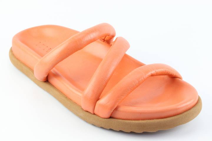 Dames  Slippers Via Vai Candy 58158.01-715 Sunburn. Direct leverbaar uit de webshop van Reese Schoenmode.