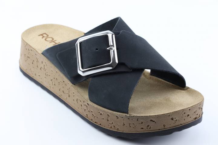 Dames  Slippers Rohde 6210.90. Direct leverbaar uit de webshop van Reese Schoenmode.