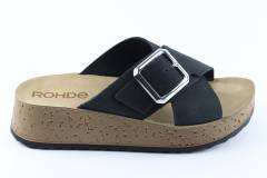 Dames  Slippers Rohde 6210.90. Direct leverbaar uit de webshop van Reese Schoenmode.