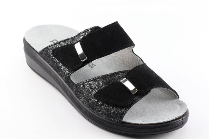 Dames  Slippers Rohde 5732.90. Direct leverbaar uit de webshop van Reese Schoenmode.