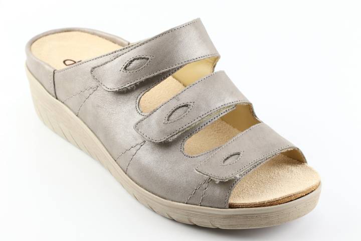 Dames  Slippers Durea 7369.8164. Direct leverbaar uit de webshop van Reese Schoenmode.