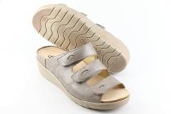 Dames  Slippers Durea 7369.8164. Direct leverbaar uit de webshop van Reese Schoenmode.