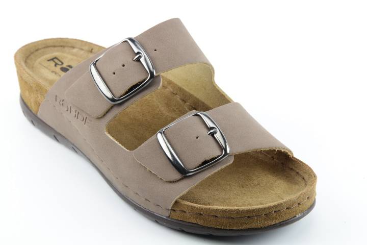 Dames  Slippers Rohde 5856.18. Direct leverbaar uit de webshop van Reese Schoenmode.