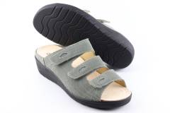 Dames  Slippers Durea 7369.9464. Direct leverbaar uit de webshop van Reese Schoenmode.