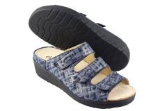 Dames  Slippers Durea 7369.0185. Direct leverbaar uit de webshop van Reese Schoenmode.