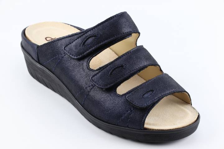 Dames  Slippers Durea 7369.6850. Direct leverbaar uit de webshop van Reese Schoenmode.