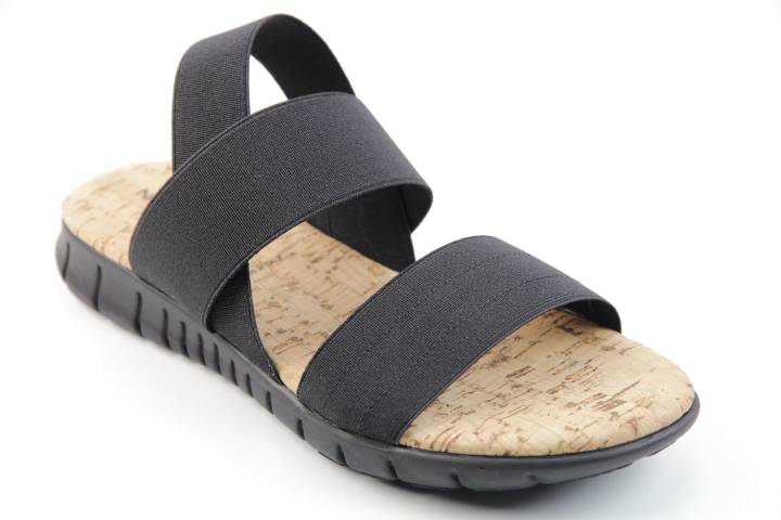 Dames  Sandalen Rapisardi LAUREN.S01-BLACK. Direct leverbaar uit de webshop van Reese Schoenmode.