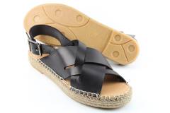 Dames  Sandalen Via Vai Mondi 5404060.Neroli Nero. Direct leverbaar uit de webshop van Reese Schoenmode.