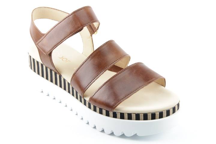 Dames  Sandalen Gabor 64.660.24. Direct leverbaar uit de webshop van Reese Schoenmode.