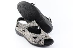 Dames  Sandalen Durea 7258.0498. Direct leverbaar uit de webshop van Reese Schoenmode.