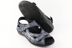 Dames  Sandalen Durea 7258.0185. Direct leverbaar uit de webshop van Reese Schoenmode.