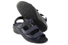 Dames  Sandalen Durea 7409.0855. Direct leverbaar uit de webshop van Reese Schoenmode.