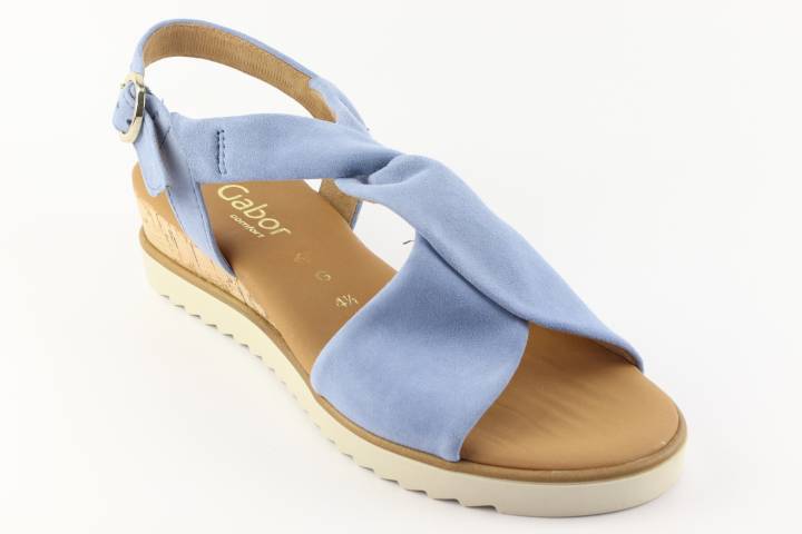 Dames  Sandalen Gabor 22.751.36. Direct leverbaar uit de webshop van Reese Schoenmode.