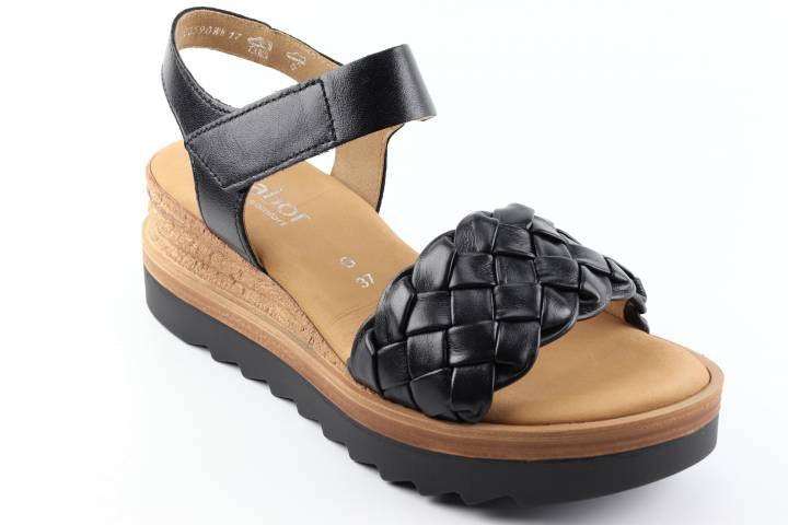 Dames  Sandalen Gabor 22.089.37. Direct leverbaar uit de webshop van Reese Schoenmode.