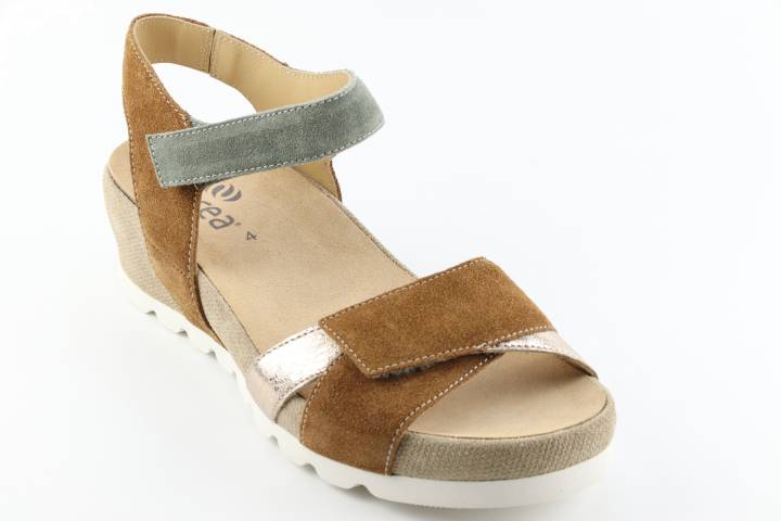 Dames  Sandalen Durea 7403.9594. Direct leverbaar uit de webshop van Reese Schoenmode.