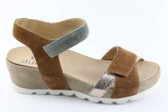 Dames  Sandalen Durea 7403.9594. Direct leverbaar uit de webshop van Reese Schoenmode.