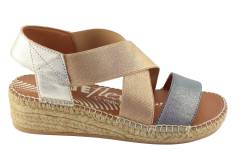 Dames  Sandalen Viguera 2189.Cotcega. Direct leverbaar uit de webshop van Reese Schoenmode.
