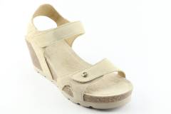 Dames  Sandalen Panama Jack Vila.B2 Velour. Direct leverbaar uit de webshop van Reese Schoenmode.