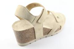 Dames  Sandalen Panama Jack Vila.B2 Velour. Direct leverbaar uit de webshop van Reese Schoenmode.