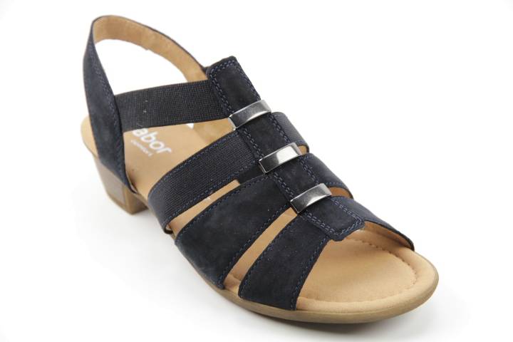 Dames  Sandalen Gabor 42.472.26. Direct leverbaar uit de webshop van Reese Schoenmode.