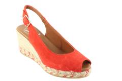 Dames  Sandalen Viguera 2013.Vit.Rojo. Direct leverbaar uit de webshop van Reese Schoenmode.