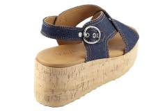 Dames  Sandalen Via Vai Sissel 62080.01-603 Studio Blue. Direct leverbaar uit de webshop van Reese Schoenmode.