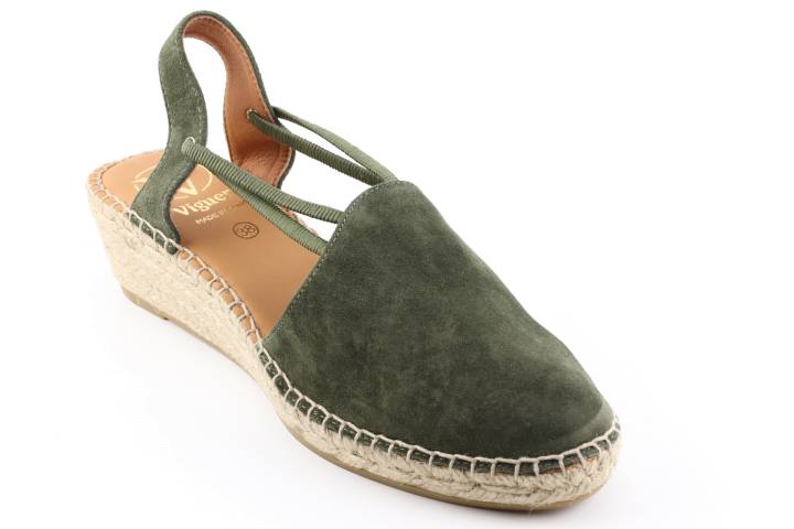 Dames  Sandalen Viguera 1825.Vitelo Militar. Direct leverbaar uit de webshop van Reese Schoenmode.