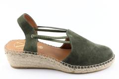 Dames  Sandalen Viguera 1825.Vitelo Militar. Direct leverbaar uit de webshop van Reese Schoenmode.