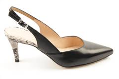 Dames  Sandalen Unisa KARLIN.BLACK/GREY. Direct leverbaar uit de webshop van Reese Schoenmode.