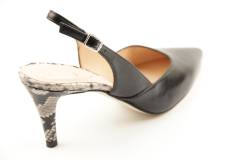 Dames  Sandalen Unisa KARLIN.BLACK/GREY. Direct leverbaar uit de webshop van Reese Schoenmode.