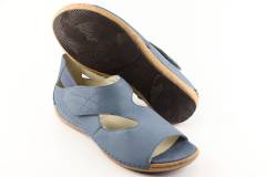 Dames  Sandaal dichte hiel Waldlaufer Heliett 342004.191-263. Direct leverbaar uit de webshop van Reese Schoenmode.
