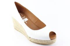 Viguera Pumps open teen Viguera 2038.Duma Blanco