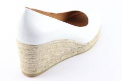 Dames  Pumps open teen Viguera 2038.Duma Blanco. Direct leverbaar uit de webshop van Reese Schoenmode.