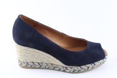 Dames  Pumps open teen Viguera 2001.Vit.Ocean. Direct leverbaar uit de webshop van Reese Schoenmode.