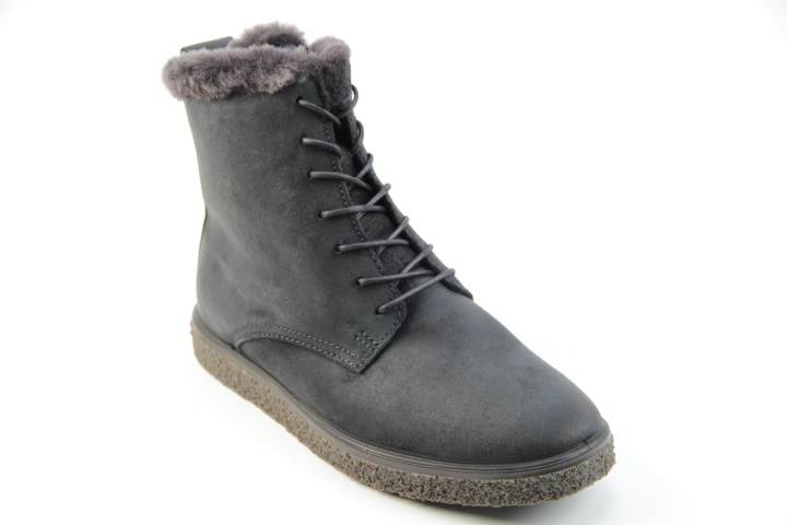 Dames  Veterboots Ecco CREPETRAY 200443.05001. Direct leverbaar uit de webshop van Reese Schoenmode.