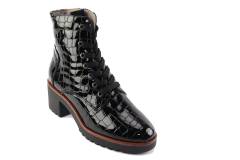 Dames  Veterboots DL Sport 5931.Navajo Nero. Direct leverbaar uit de webshop van Reese Schoenmode.