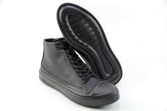 Dames  Veterboots Ecco FLEXURE 221813.01001. Direct leverbaar uit de webshop van Reese Schoenmode.