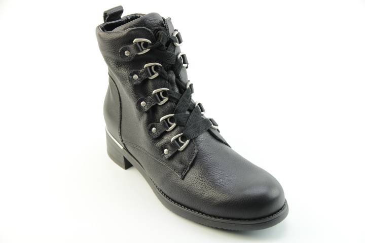 Dames  Veterboots Waldlaufer Hienna 903814.171-001. Direct leverbaar uit de webshop van Reese Schoenmode.