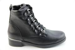 Dames  Veterboots Waldlaufer Hienna 903814.171-001. Direct leverbaar uit de webshop van Reese Schoenmode.