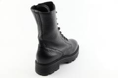 Dames  Veterboots DL Sport 6116.Harmuli Nero. Direct leverbaar uit de webshop van Reese Schoenmode.