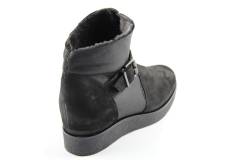 Dames  Veterboots gevoerd Unisa CULAN.. Direct leverbaar uit de webshop van Reese Schoenmode.