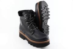 Dames  Veterboots gevoerd Panama Jack Munster.B1. Direct leverbaar uit de webshop van Reese Schoenmode.