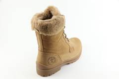 Dames  Veterboots gevoerd Panama Jack Tuscani.B29. Direct leverbaar uit de webshop van Reese Schoenmode.