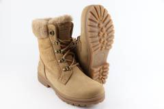 Dames  Veterboots gevoerd Panama Jack Tuscani.B29. Direct leverbaar uit de webshop van Reese Schoenmode.